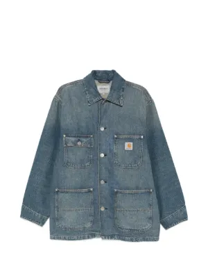 Carhartt WIP Aden Chore Coat XXL カバーオール Carhartt WIP Aden Chore Coat | Blue | FARFETCH