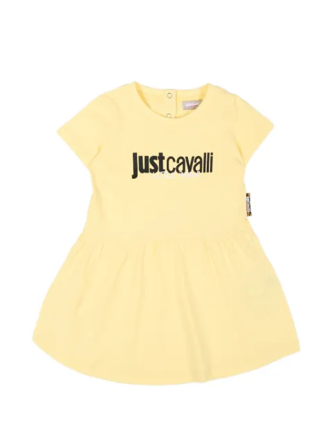 Just Cavalli Kids vestido manga corta