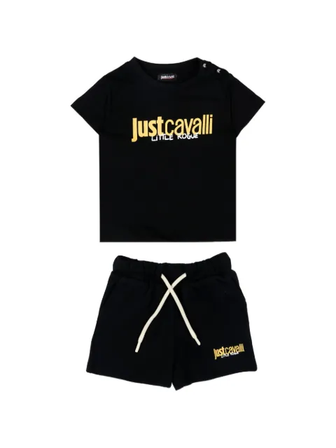 Just Cavalli Kids logo-print set