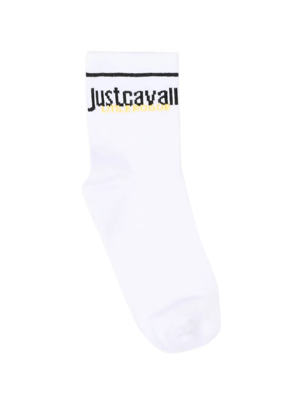 Just Cavalli Logo-detail Socks In Multi