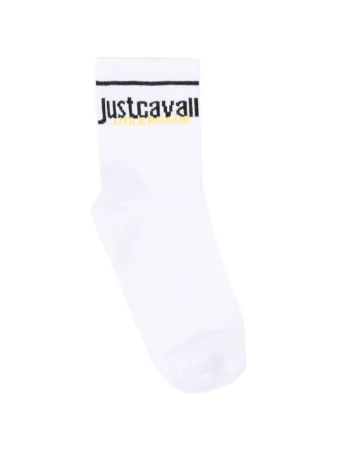 Just Cavalli Kids calcetines con detalle del logo