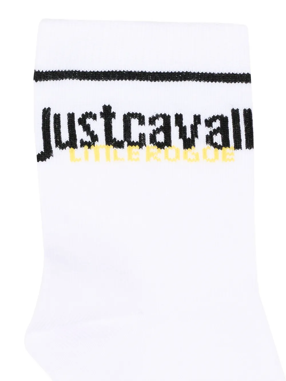 Just Cavalli Logo-detail Socks In Multi