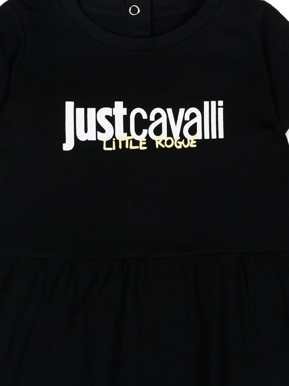 Just Cavalli Kids Jurk met korte mouwen Zwart