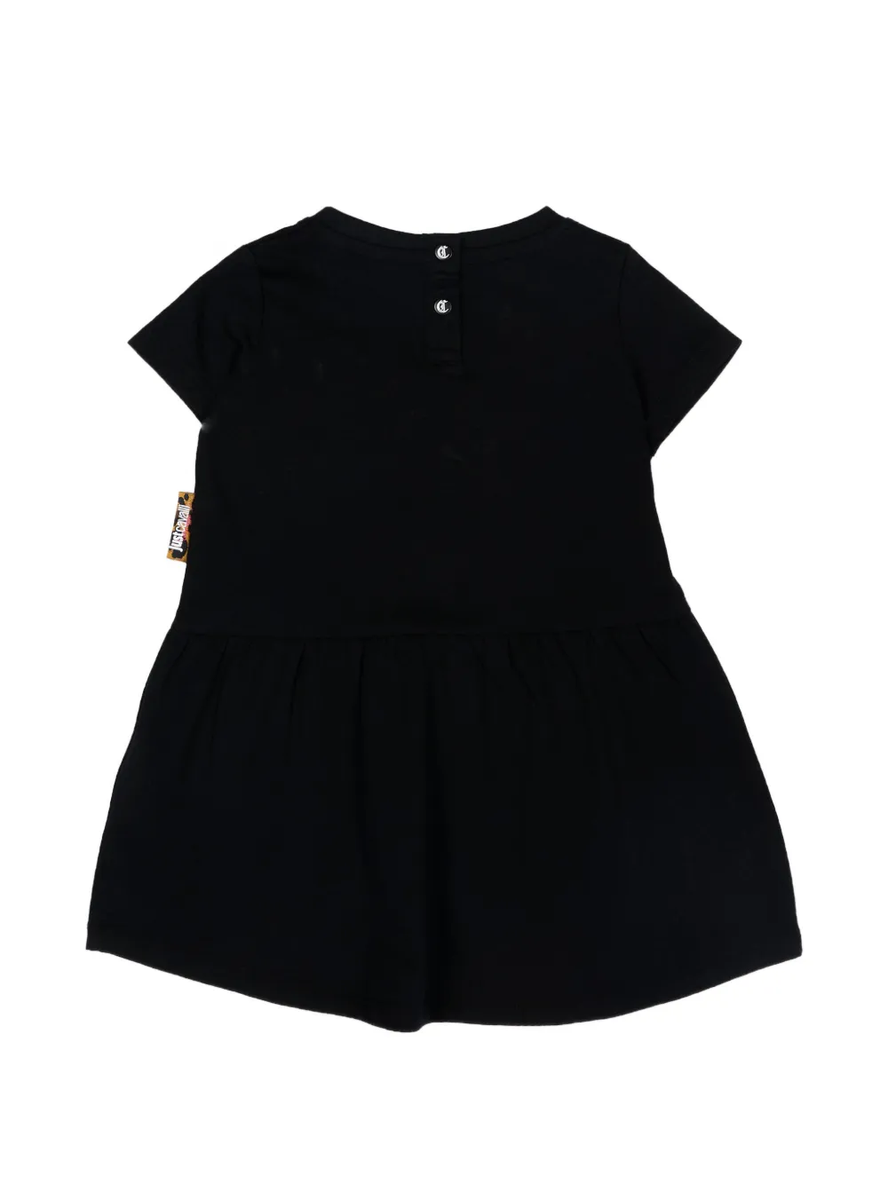 Just Cavalli Kids Jurk met korte mouwen Zwart