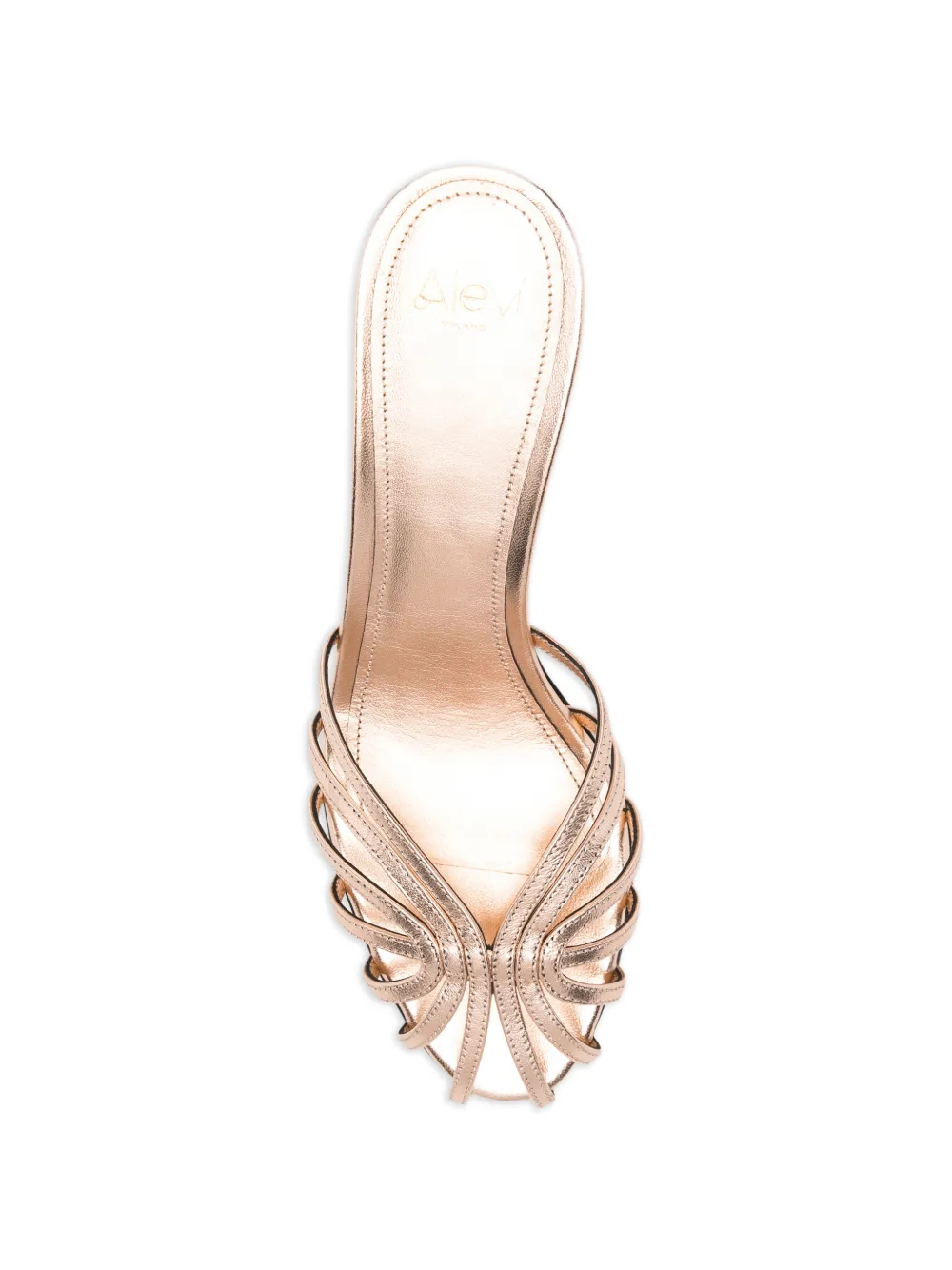 Alevì Shine sandalen met bandjes en hak Roze