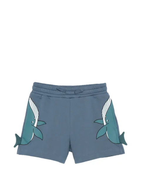 Stella McCartney Kids whale-print shorts