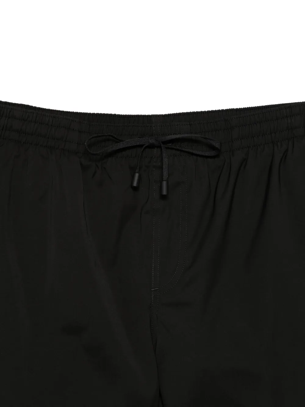  Balmain Drawstring-fastening Swim Shorts - Black 