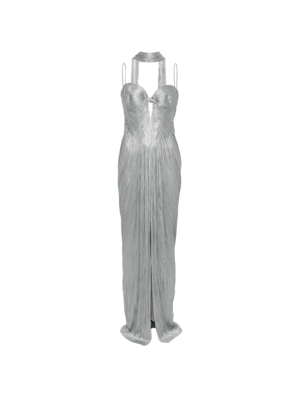 Maria Lucia Hohan Tonia cutout maxi dress - Argento