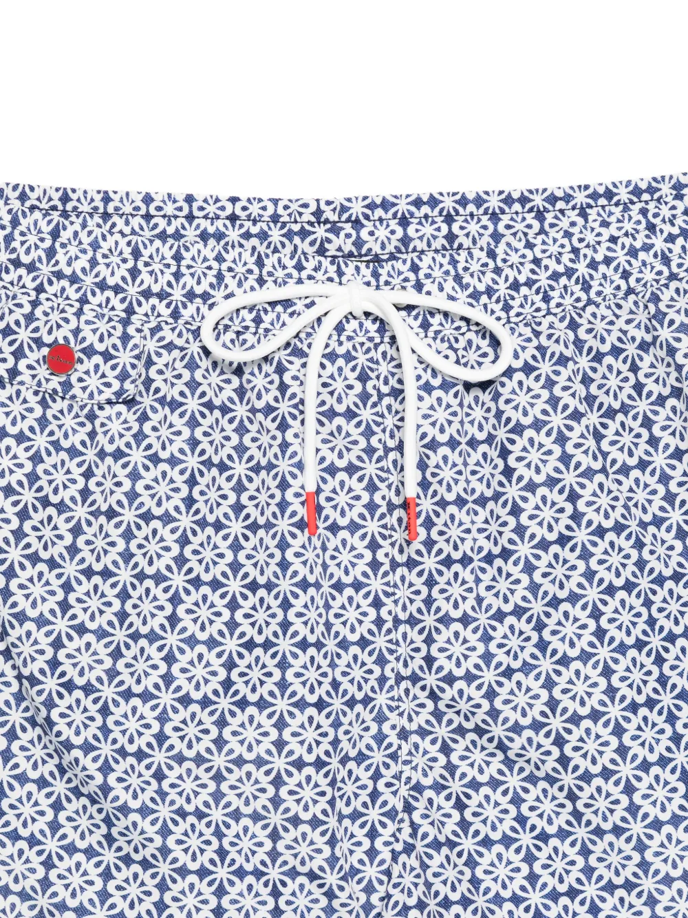 Kiton Bañador Con Estampado Floral - Azul 