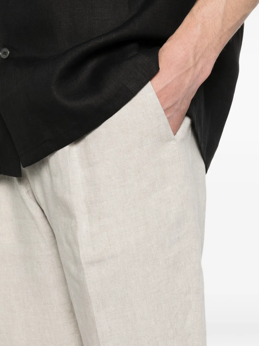 Briglia 1949 Broek met trekkoord Beige