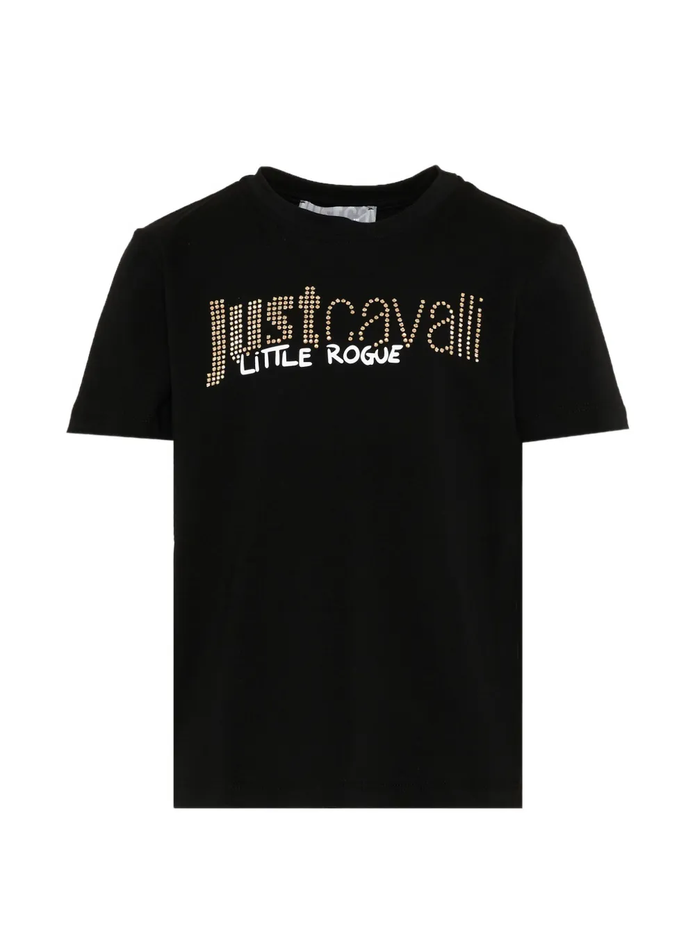Just Cavalli Kids cotton T-shirt - Nero