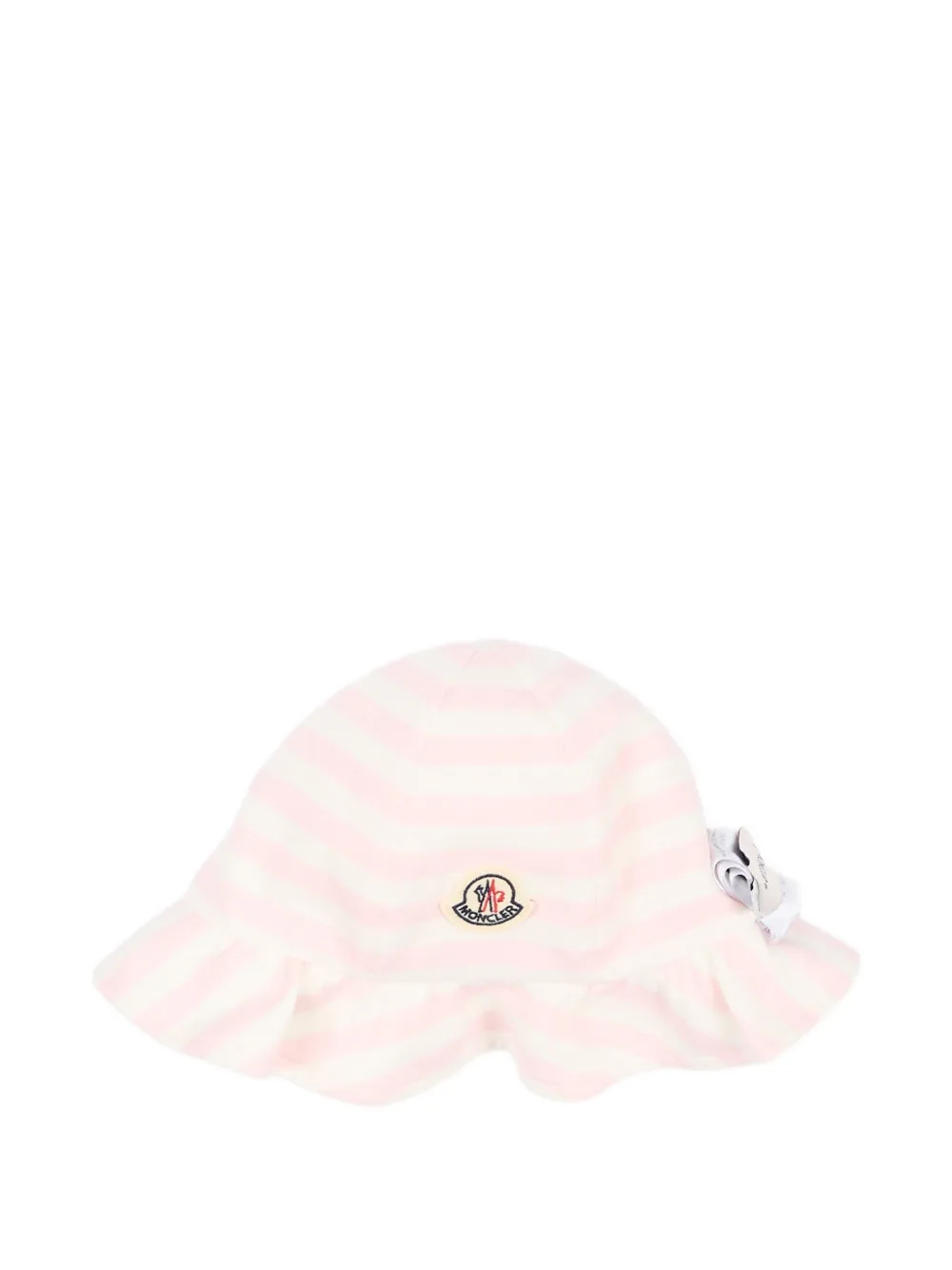  Moncler Enfant Cotton Hat - White 