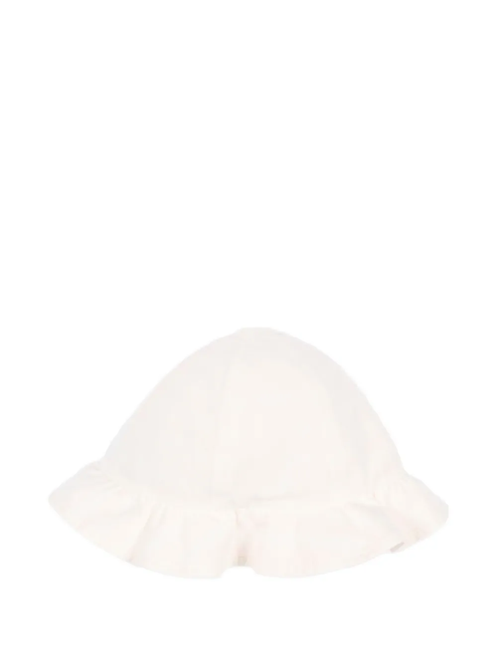 Moncler Enfant Cotton Hat - White 