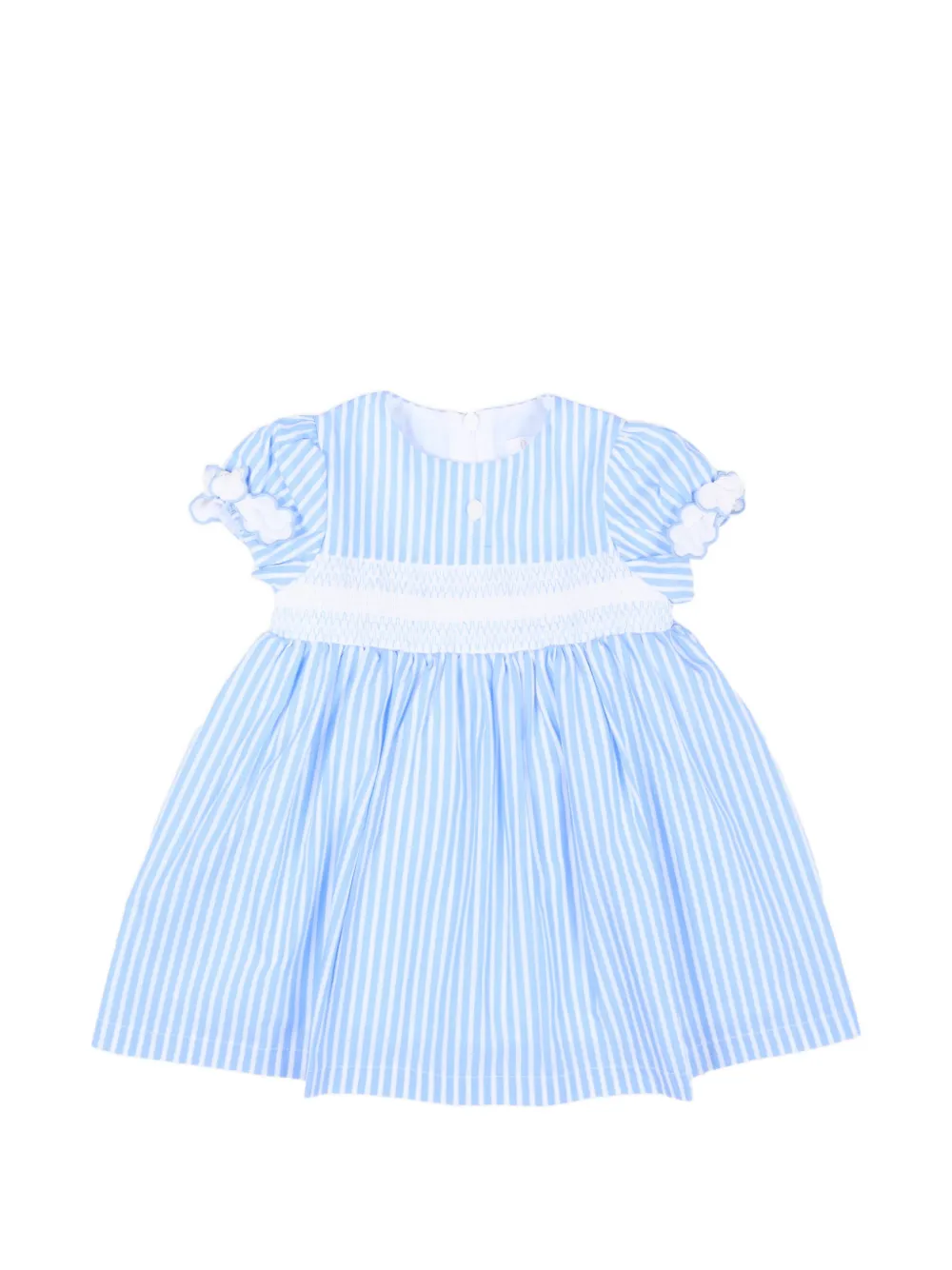 Patachou striped cotton dress - Blu