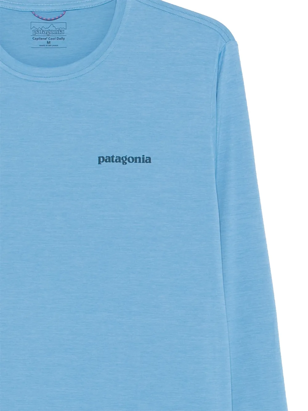 Patagonia T-shirt met lange mouwen Blauw