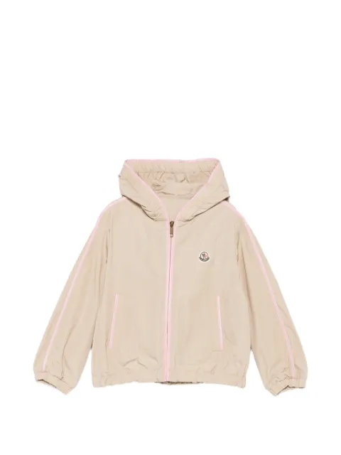 Moncler Enfant zipped hooded jacket
