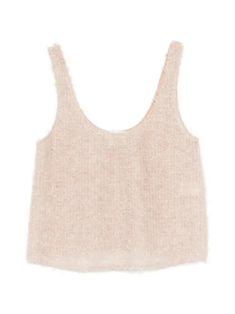 Alysi Canotta con lavorazione in rilievo