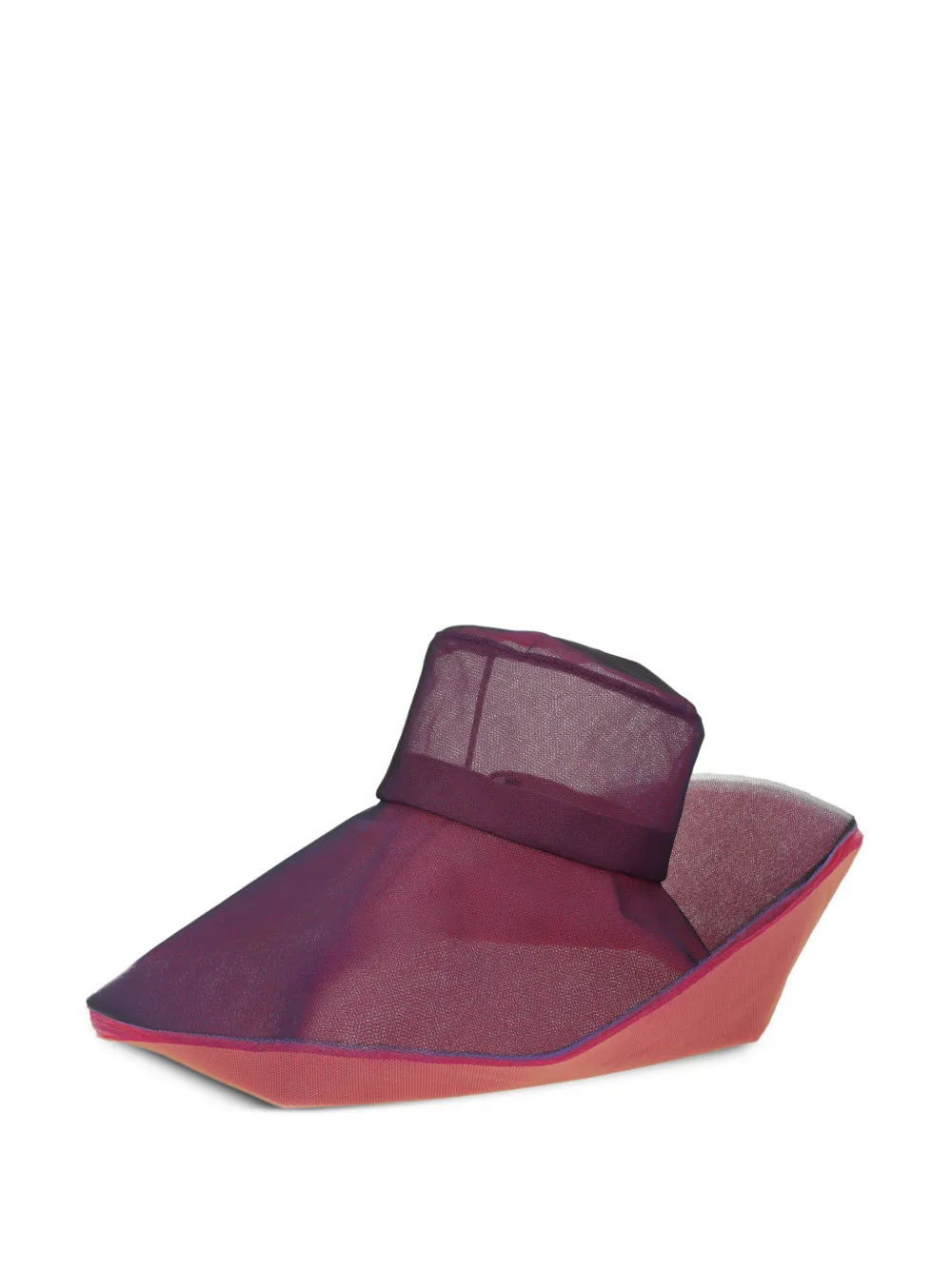  Stephen Jones Layered Tulle Hat - Pink 