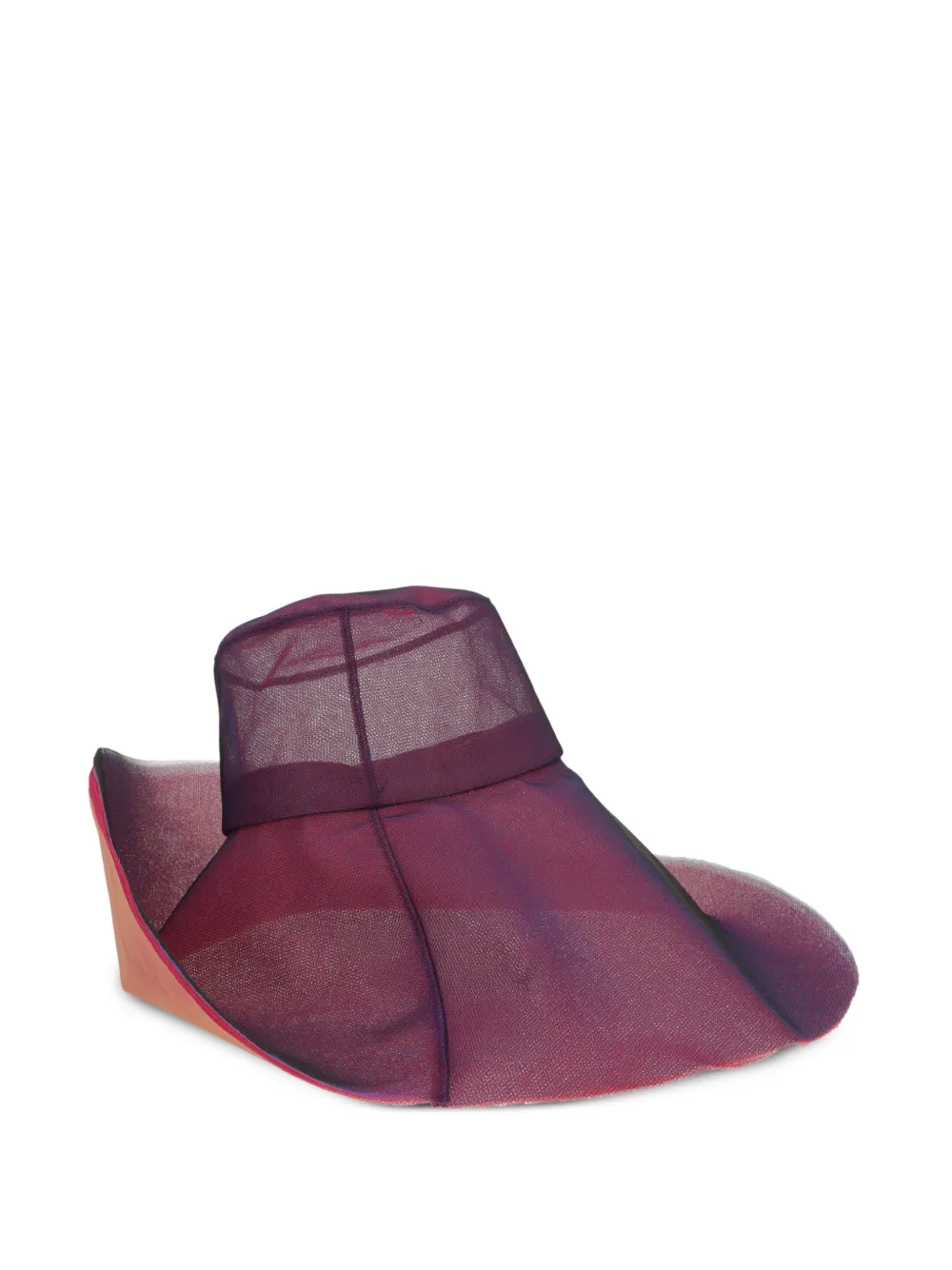  Stephen Jones Layered Tulle Hat - Pink 