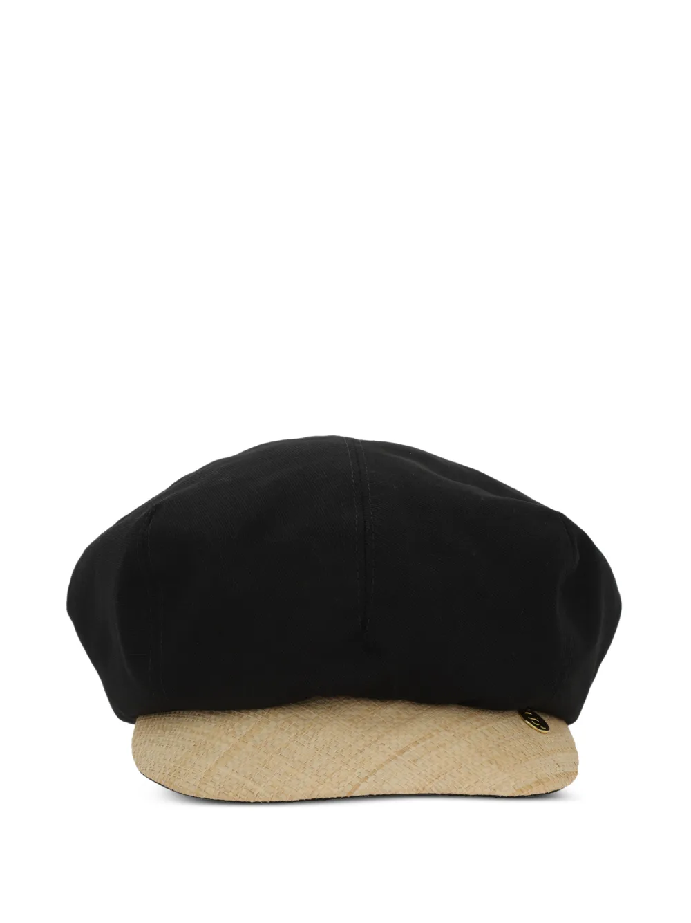 Stephen Jones contrast-brim hat - Nero