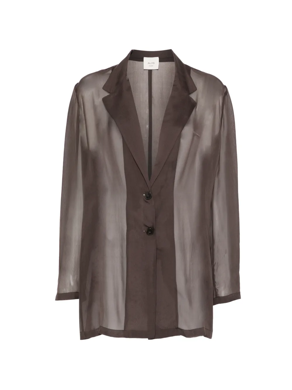 Alysi buttoned blouse - Marrone