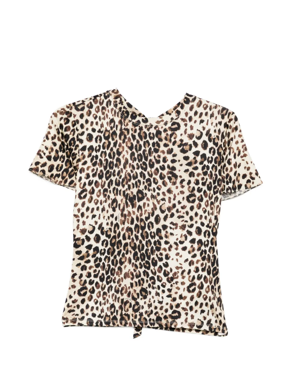 Marella Zinnia leopard-pattern top - Toni neutri