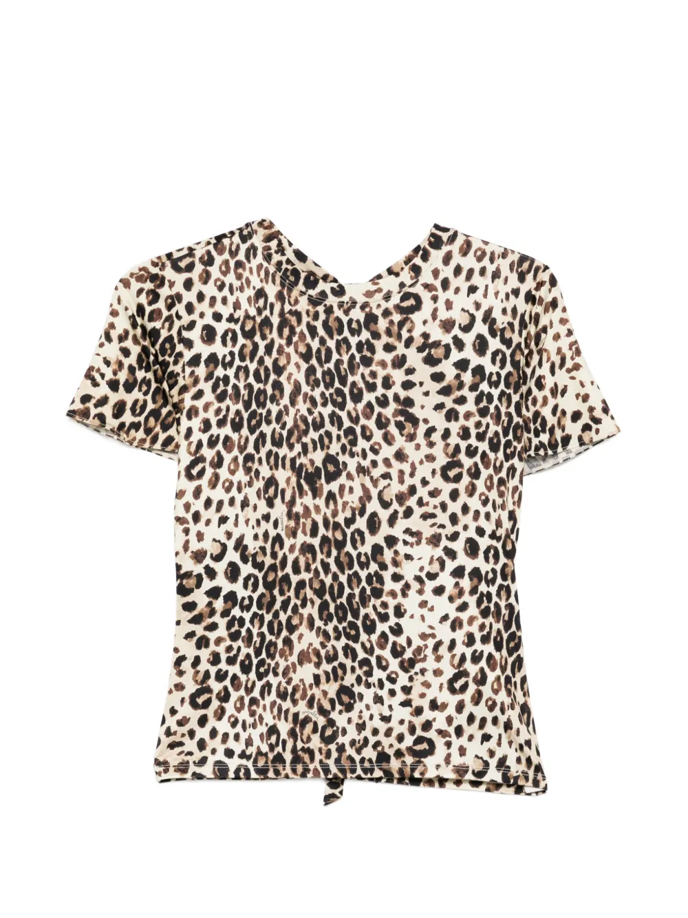 Marella Zinnia leopard-pattern top - Toni neutri