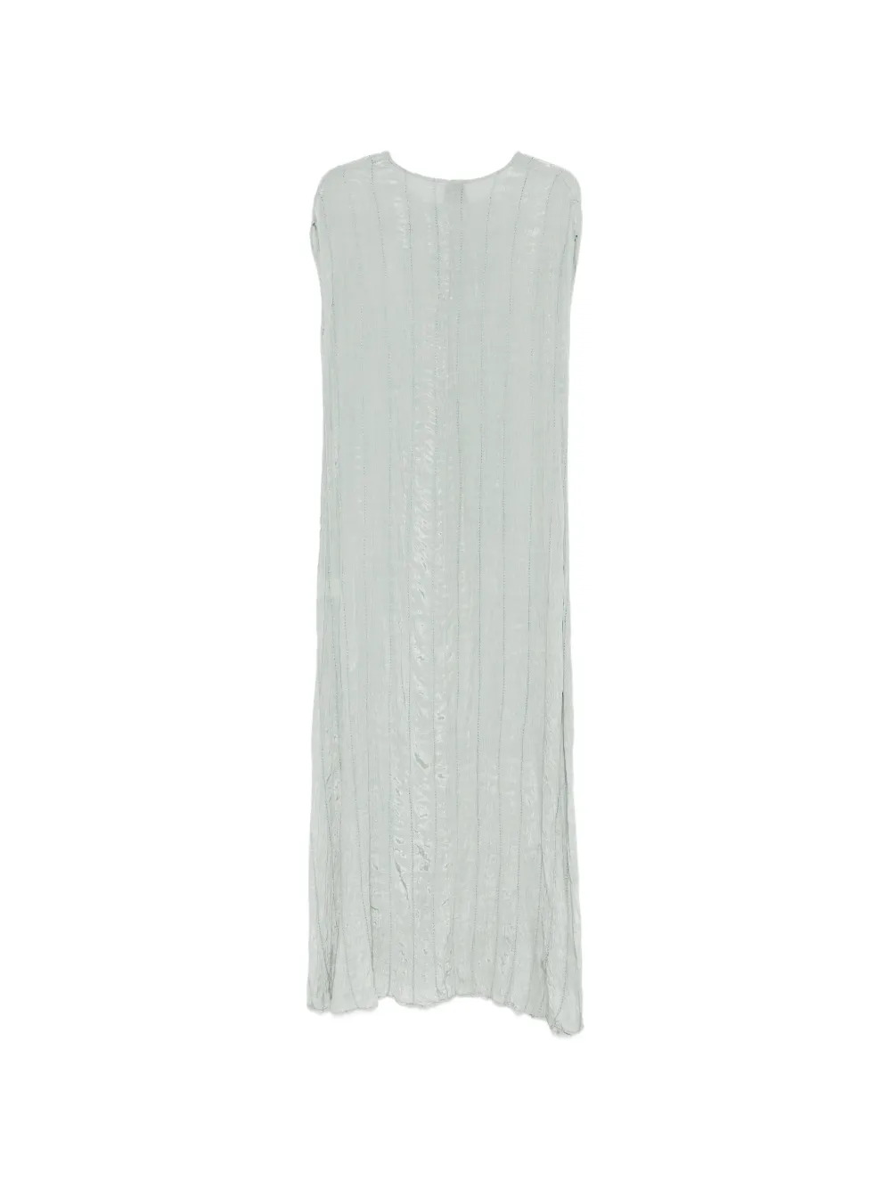 Alysi Mouwloze midi-jurk Blauw