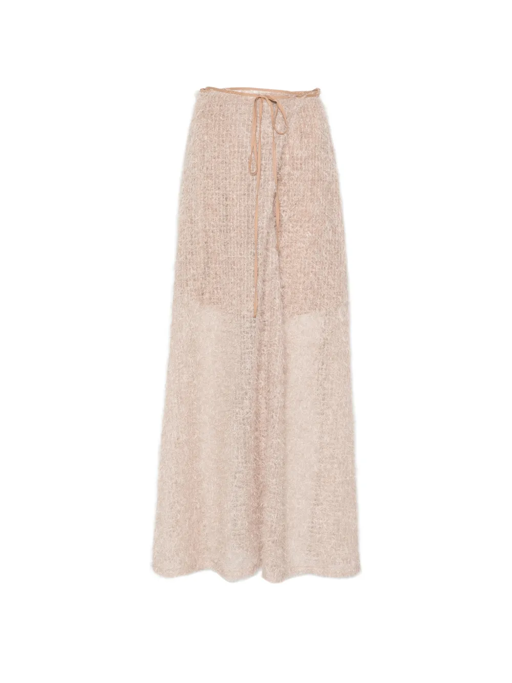 Alysi tie waist skirt - Toni neutri