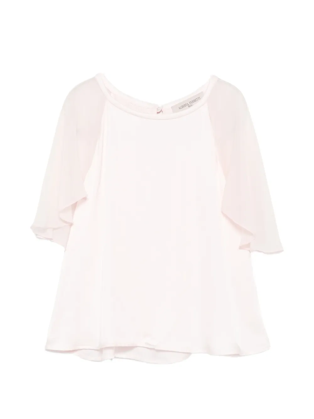 Alberta Ferretti Kids ruffled blouse - Rosa