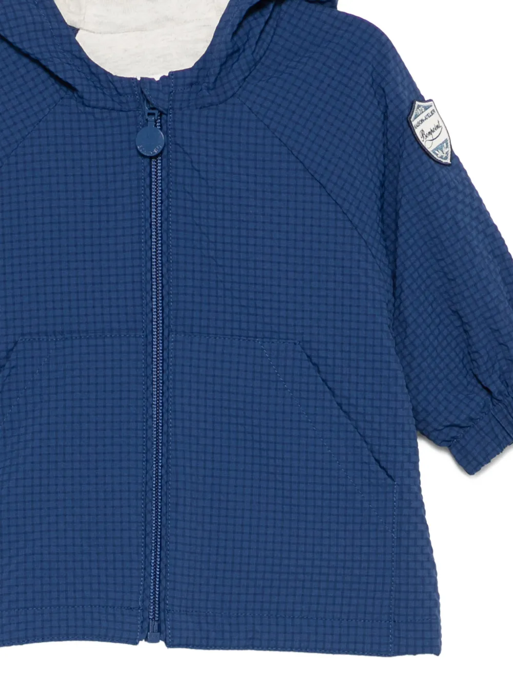 Zipped Hooded Jacket