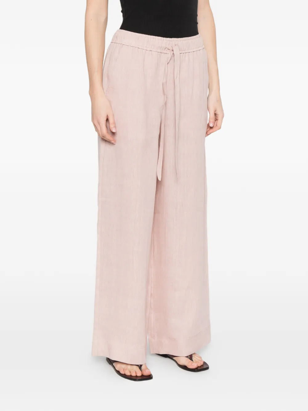  Marella Drawstring-fastening Palazzo Pants - Pink 