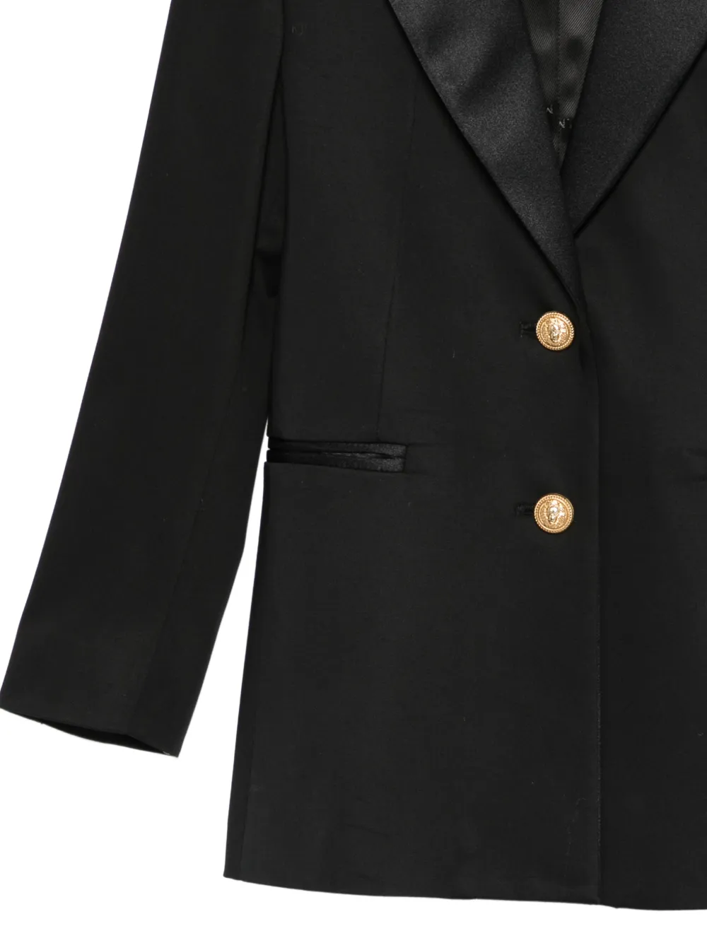 Balmain Kids Blazer verfraaid met knopen Zwart