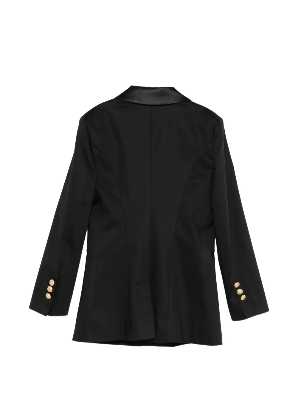 Balmain Kids Blazer verfraaid met knopen Zwart