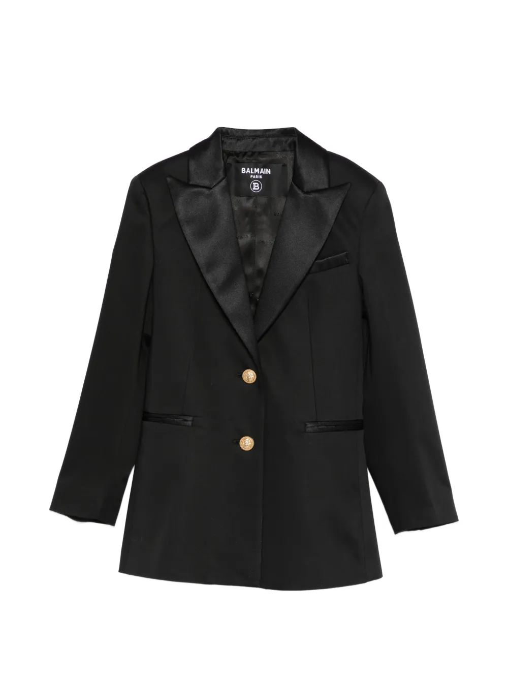 Balmain Kids button-embellished blazer - Nero