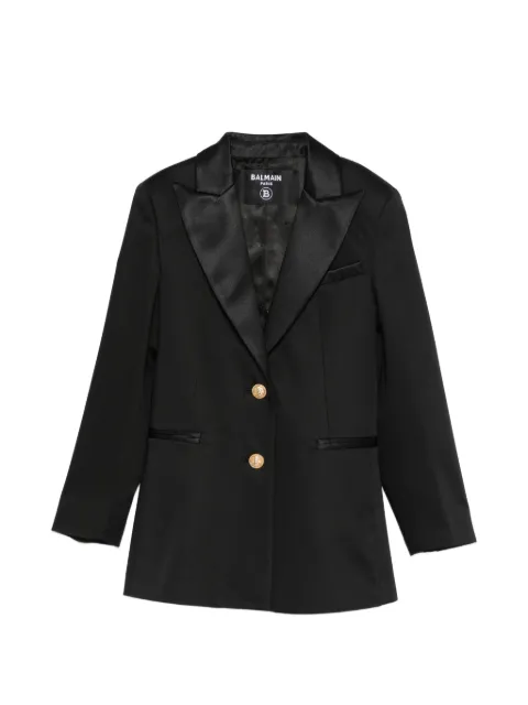 Balmain Kids blazer con detalle de botones