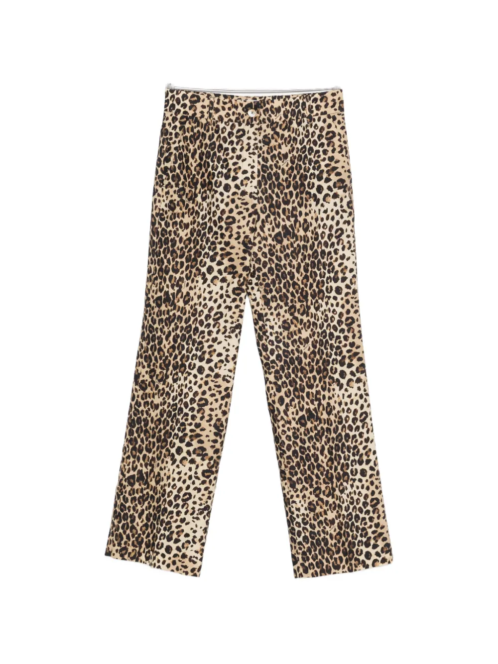 Marella leopard-print trousers - Toni neutri
