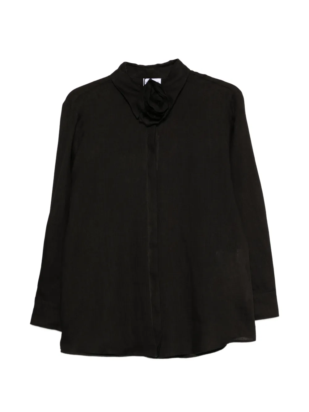 Marella Editore floral-embellishment shirt set (set of two) - Nero