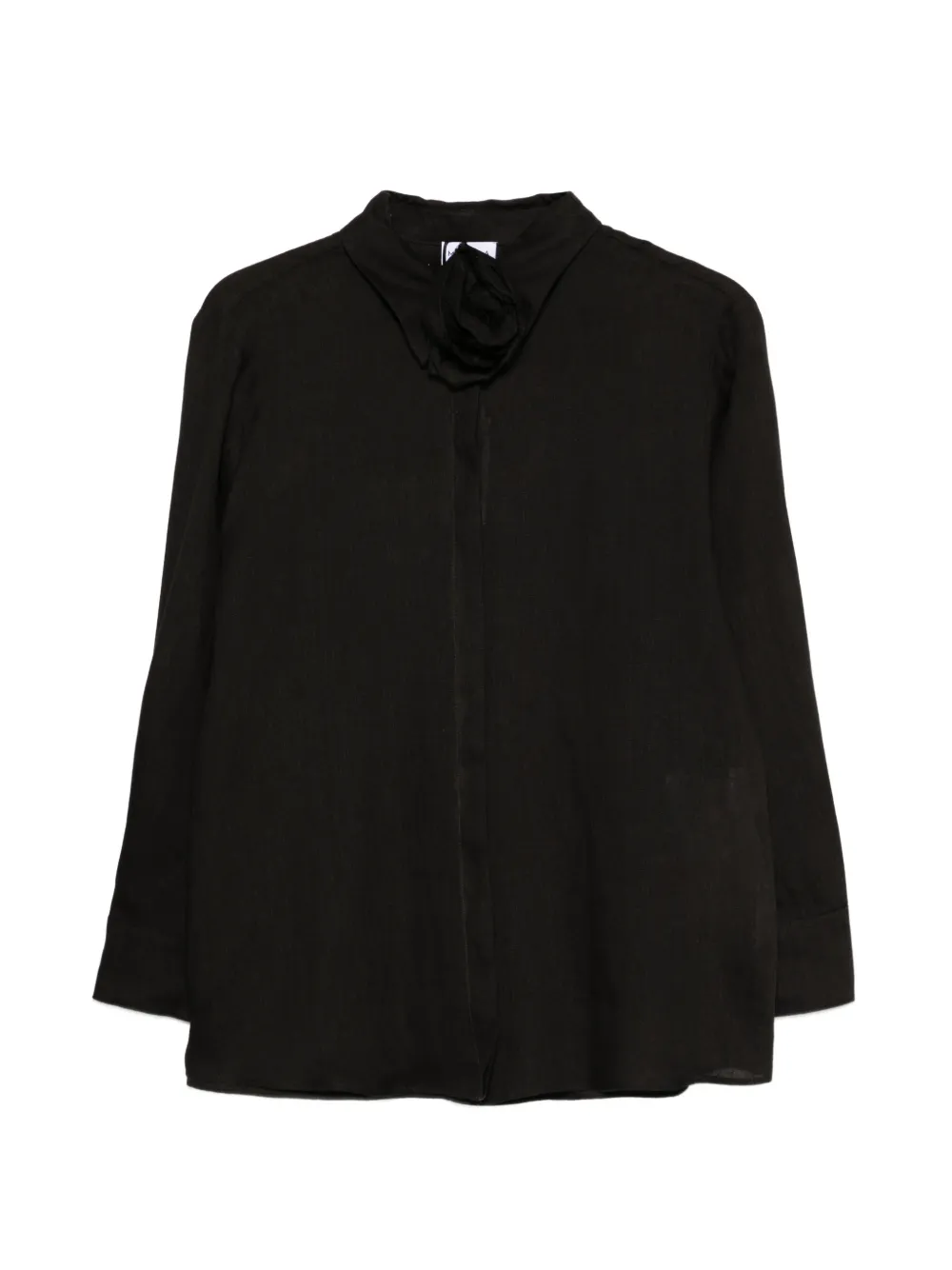 Marella Editore floral-embellishment shirt set (set of two) - Nero