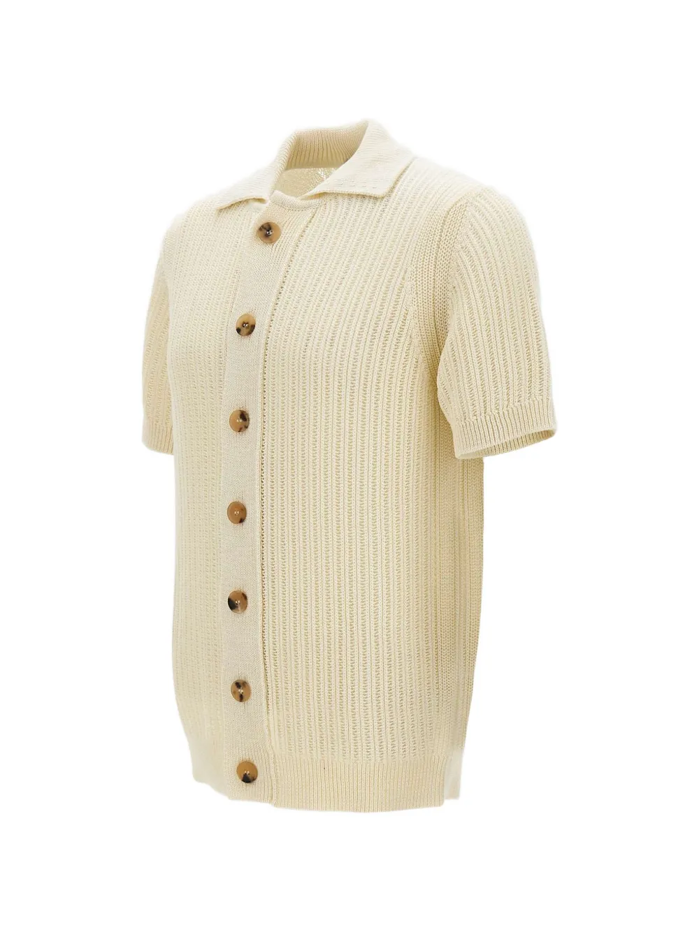 Filippo De Laurentiis Gebreid overhemd Beige