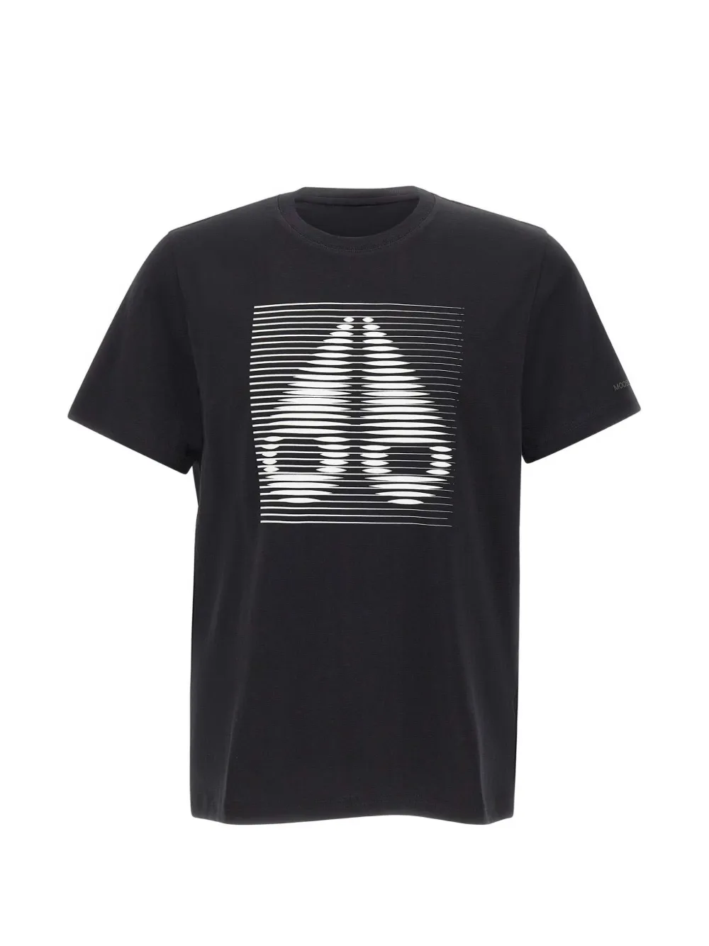 Moose Knuckles logo print short-sleeve T-shirt - Nero