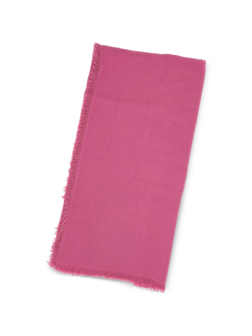 Max Mara Sjaal met franje afwerking en jacquard Roze