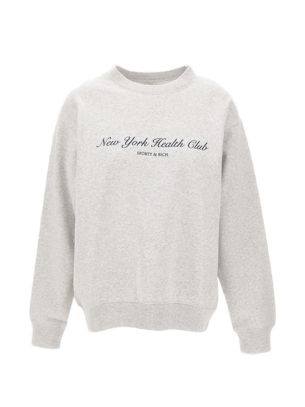 Sporty & Rich NY Health Club sweatshirt - Grigio