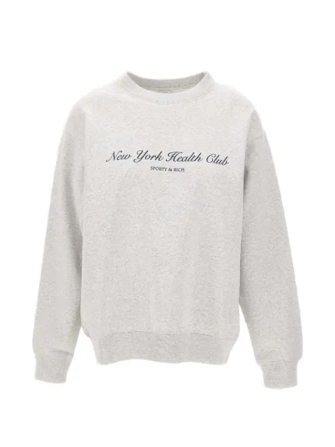 Sporty & Rich NY Health Club sweatshirt