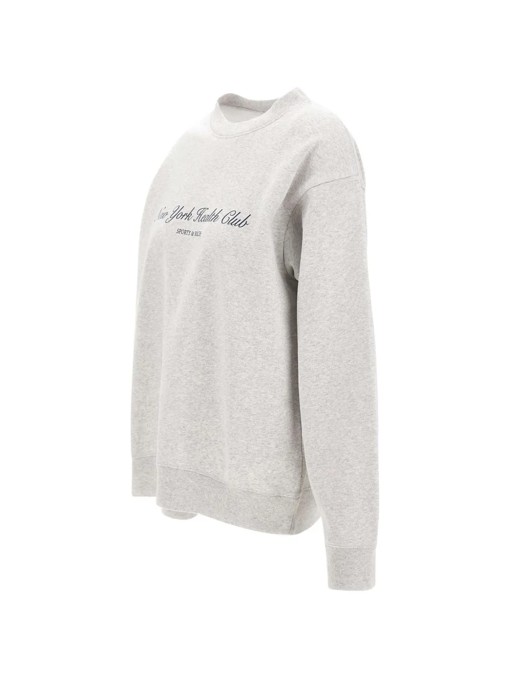 Sporty & Rich NY Health Club sweater met print Grijs