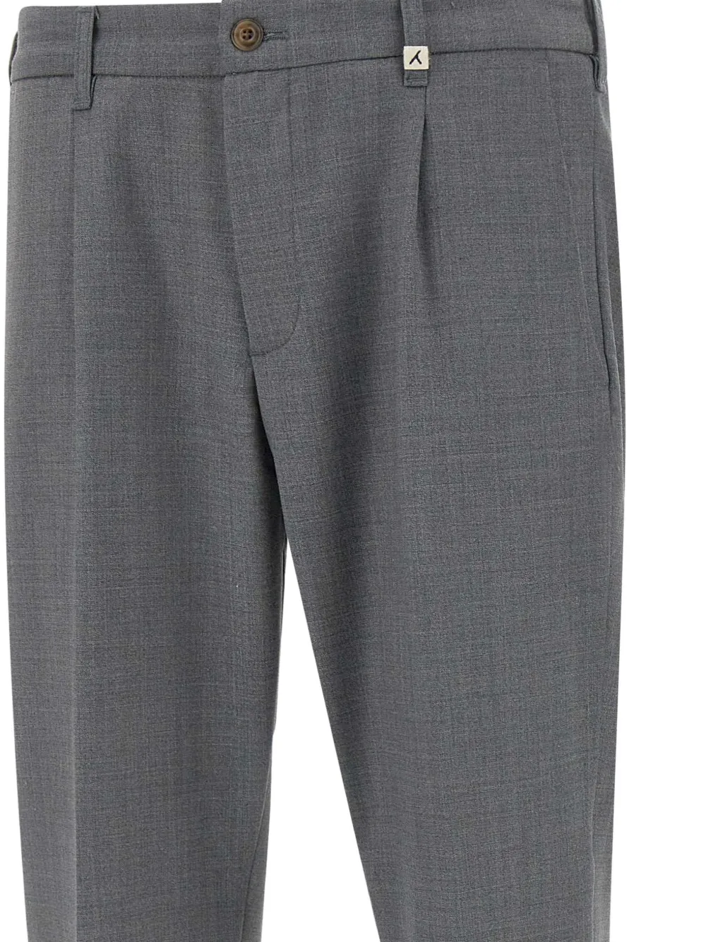 Myths Ares-pe broek met knopen Grijs