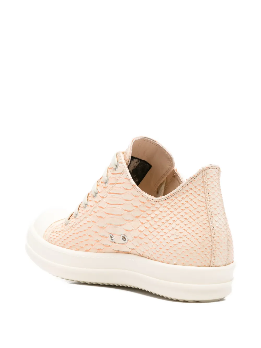 Rick Owens Sneakers met textuur Beige