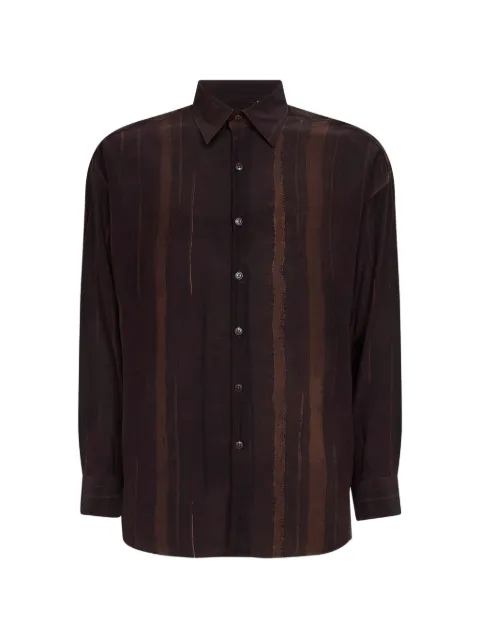 Costumein long-sleeves striped shirt