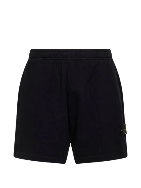 Stone Island elasticated badge shorts