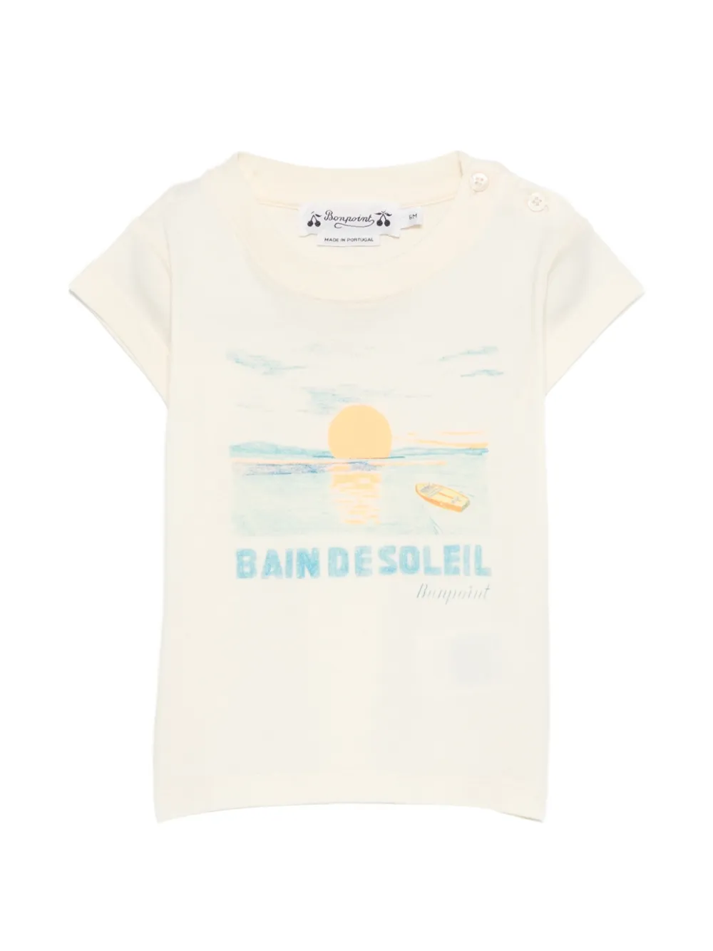 Bonpoint graphic T-shirt - Toni neutri